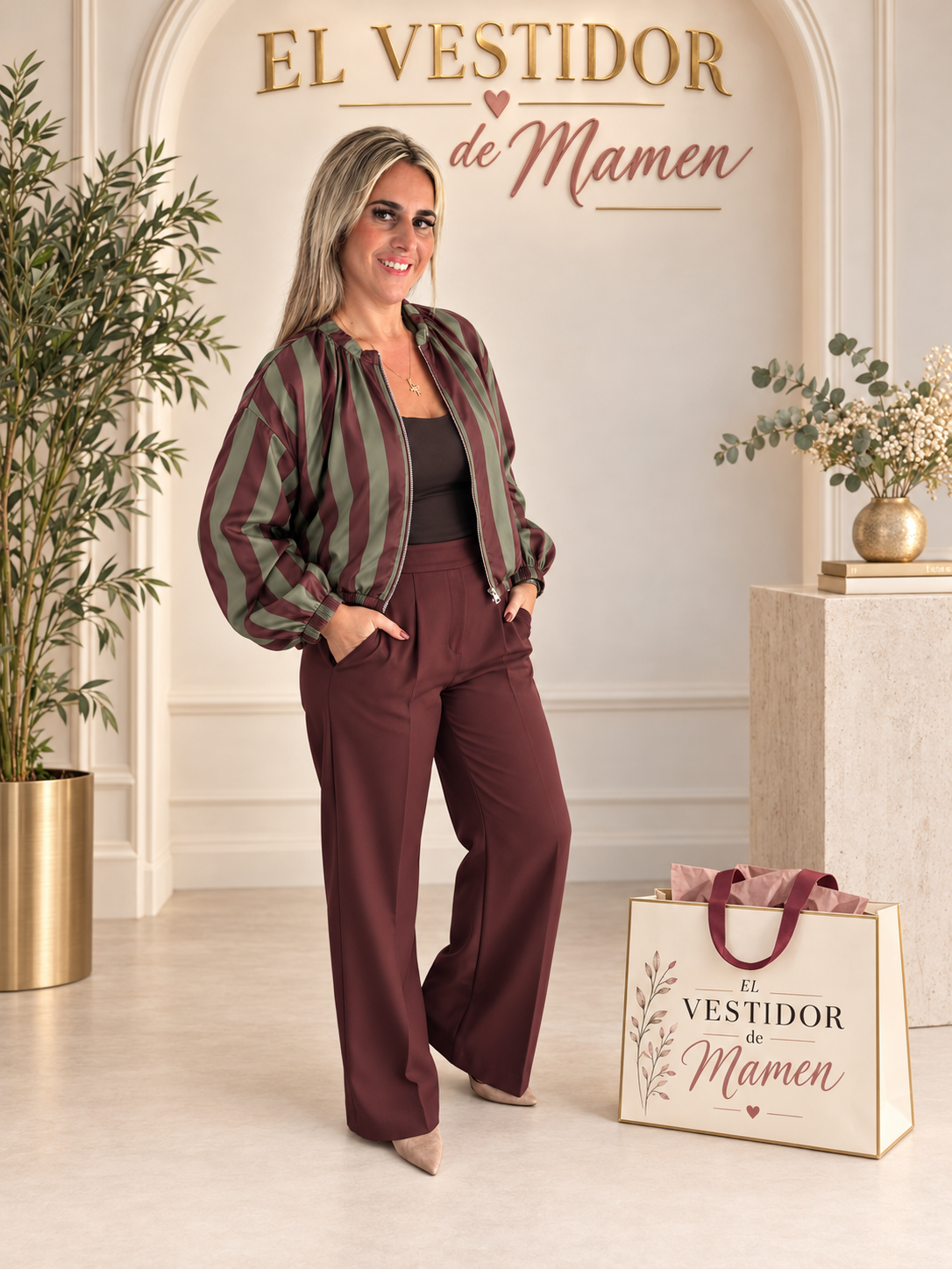Mamen con la nueva colección en El Vestidor de Mamen